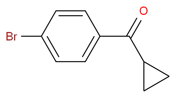 (4-Bromophenyl)(cyclopropyl)ketone_分子结构_CAS_6952-89-2)