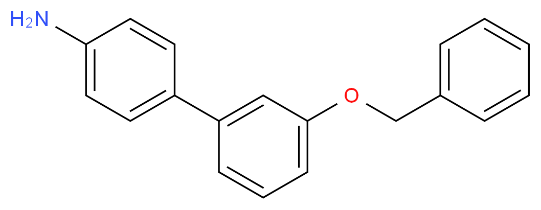 4-[3-(benzyloxy)phenyl]aniline_分子结构_CAS_400749-48-6