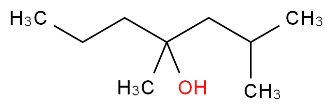 2,4-dimethylheptan-4-ol_分子结构_CAS_19549-77-0