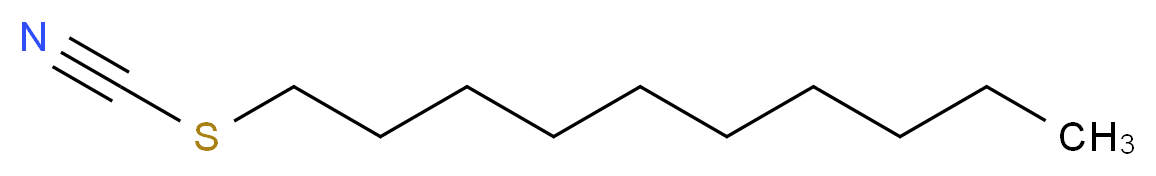 n-DECYL THIOCYANATE_分子结构_CAS_5349-20-2)