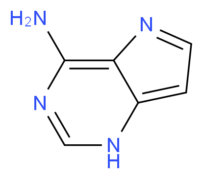 1H-pyrrolo[3,2-d]pyrimidin-4-amine_分子结构_CAS_2227-98-7