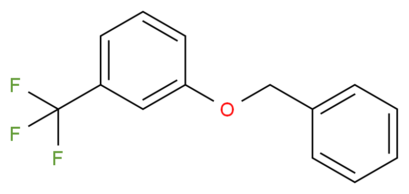 3-Benzyloxybenzotrifluoride 97%_分子结构_CAS_)
