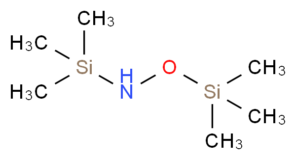 N,O-双(三甲基硅基)羟胺_分子结构_CAS_22737-37-7)