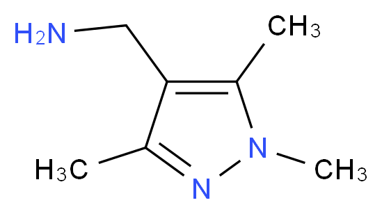 4-(Aminomethyl)-1,3,5-trimethyl-1H-pyrazole_分子结构_CAS_352018-93-0)