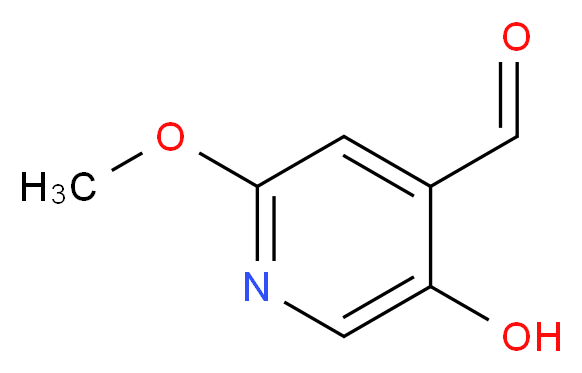 5-hydroxy-2-methoxyisonicotinaldehyde_分子结构_CAS_867267-28-5)