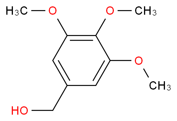 3,4,5-三甲氧基苯甲醇_分子结构_CAS_3840-31-1)