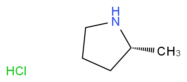 (R)-2-Methyl-pyrrolidine hydrochloride_分子结构_CAS_135324-85-5)