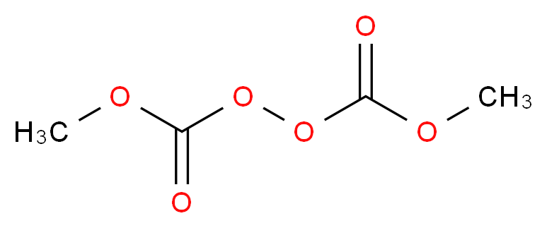 ({[(methoxycarbonyl)peroxy]carbonyl}oxy)methane_分子结构_CAS_4525-33-1