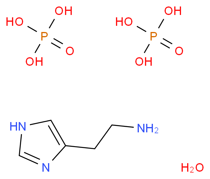二磷酸组胺 一水合物_分子结构_CAS_51-74-1)