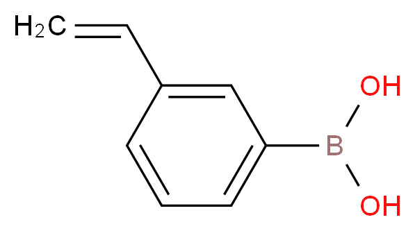 3-Vinylbenzeneboronic acid_分子结构_CAS_15016-43-0)