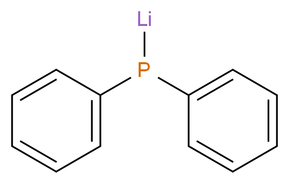 lithiodiphenylphosphane_分子结构_CAS_65567-06-8