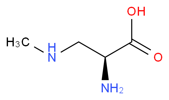 (2S)-2-amino-3-(methylamino)propanoic acid_分子结构_CAS_15920-93-1