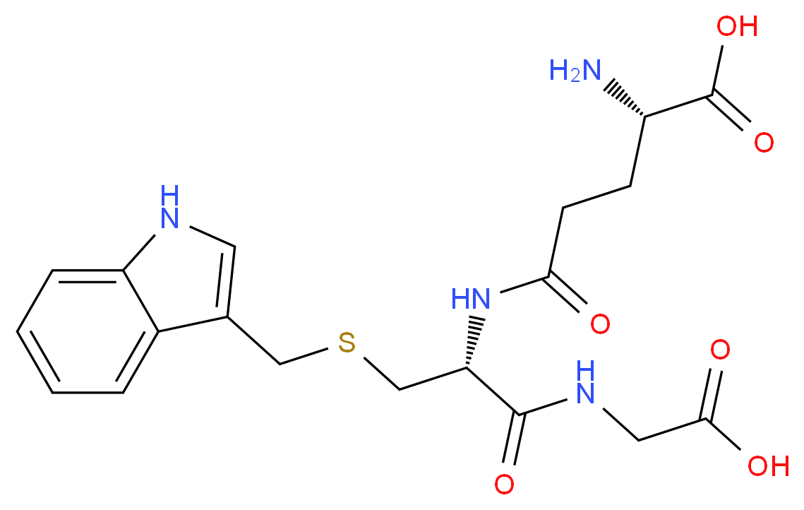 3-Glutathionyl-S-methylindole_分子结构_CAS_101038-93-1)