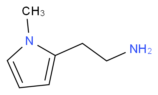 2-(1-methyl-1H-pyrrol-2-yl)ethanamine_分子结构_CAS_83732-75-6)