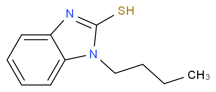 1-Butyl-1H-benzoimidazole-2-thiol_分子结构_CAS_67624-27-5)