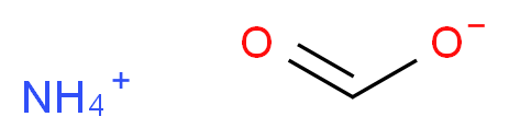 ammonium formate_分子结构_CAS_540-69-2