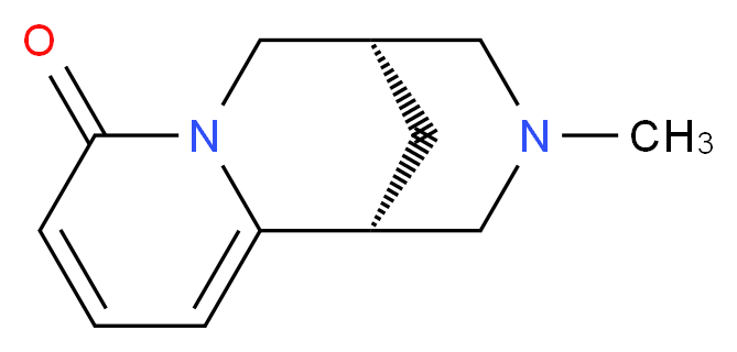 N-Methylcytisine_分子结构_CAS_486-86-2)