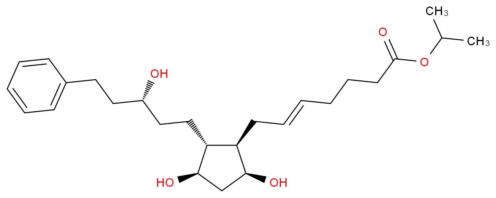 trans-Latanoprost_分子结构_CAS_913258-34-1)