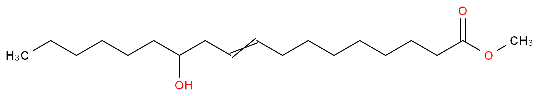 RICINOLEIC ACID METHYL ESTER_分子结构_CAS_141-24-2)