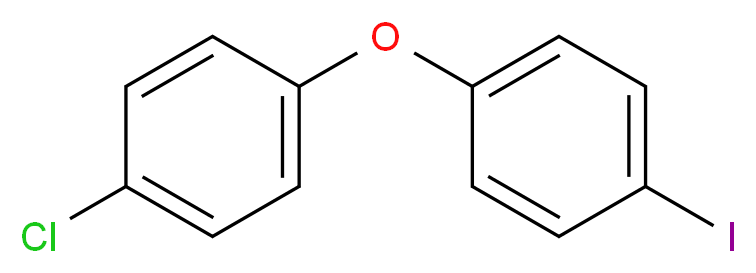 4-Chloro-4'-iododiphenyl ether 99%_分子结构_CAS_854257-01-5)