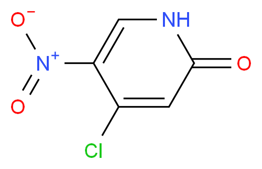 4-chloro-5-nitro-1,2-dihydropyridin-2-one_分子结构_CAS_850663-54-6