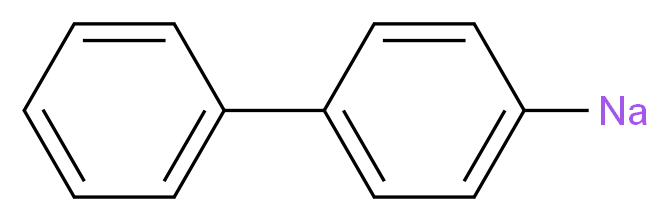 (4-phenylphenyl)sodium_分子结构_CAS_5137-46-2