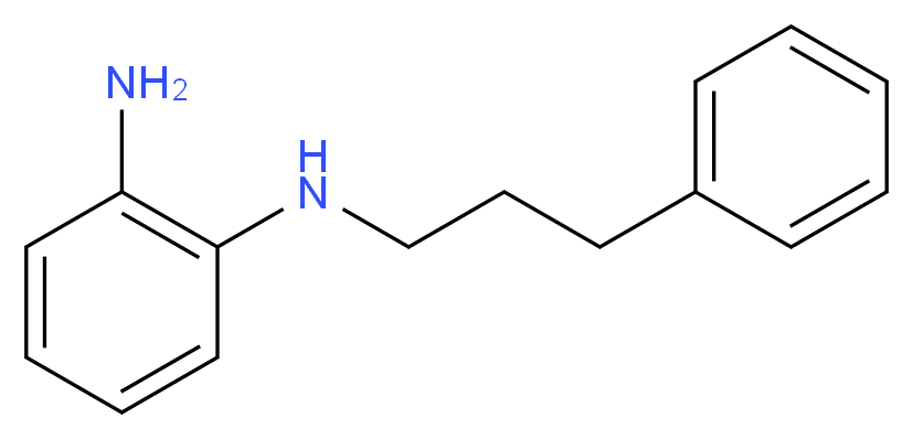 1-N-(3-phenylpropyl)benzene-1,2-diamine_分子结构_CAS_)