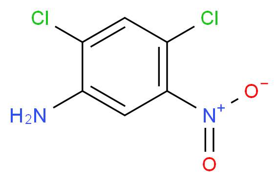 2,4-Dichloro-5-nitroaniline_分子结构_CAS_34033-44-8)