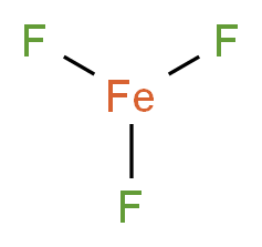 trifluoroiron_分子结构_CAS_7783-50-8