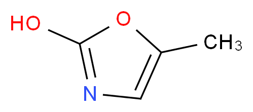 5-methyl-1,3-oxazol-2-ol_分子结构_CAS_13627-02-6