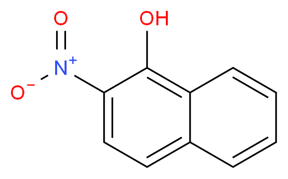 2-Nitro-1-naphthol_分子结构_CAS_607-24-9)