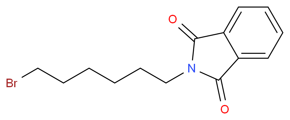 N-(6-溴己基)邻苯二甲酰亚胺_分子结构_CAS_24566-79-8)