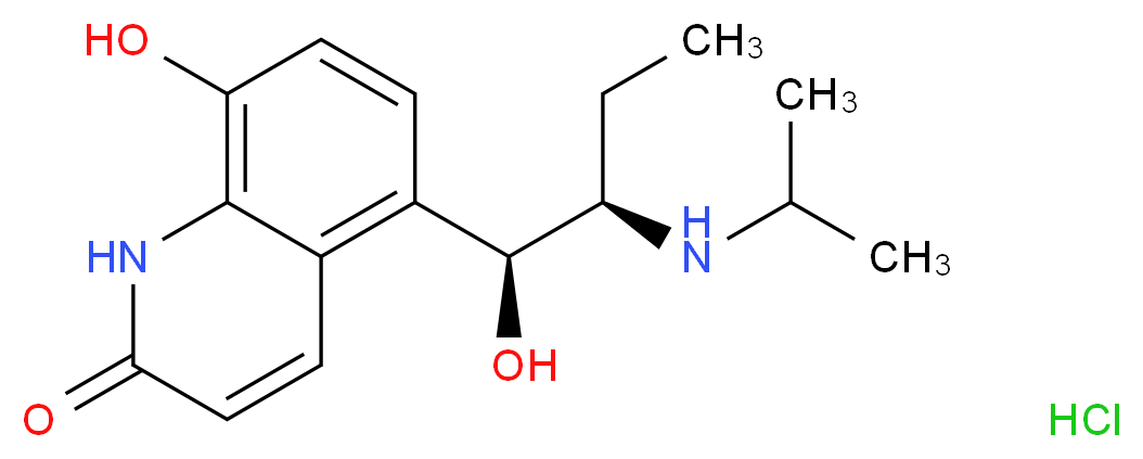 Procaterol Hydrochloride Hemihydrate_分子结构_CAS_81262-93-3)