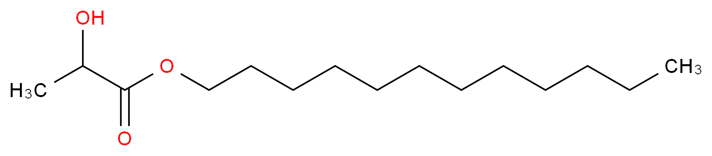 Lactic Acid Dodecyl Ester _分子结构_CAS_6283-92-7)