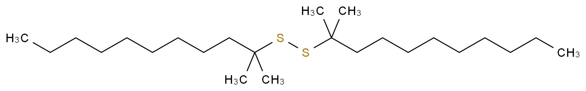 DI-tert-DODECYL DISULFIDE_分子结构_CAS_27458-90-8)