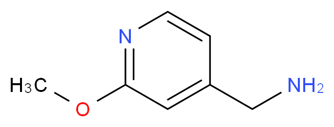 (2-Methoxypyridin-4-yl)methanamine_分子结构_CAS_148900-69-0)