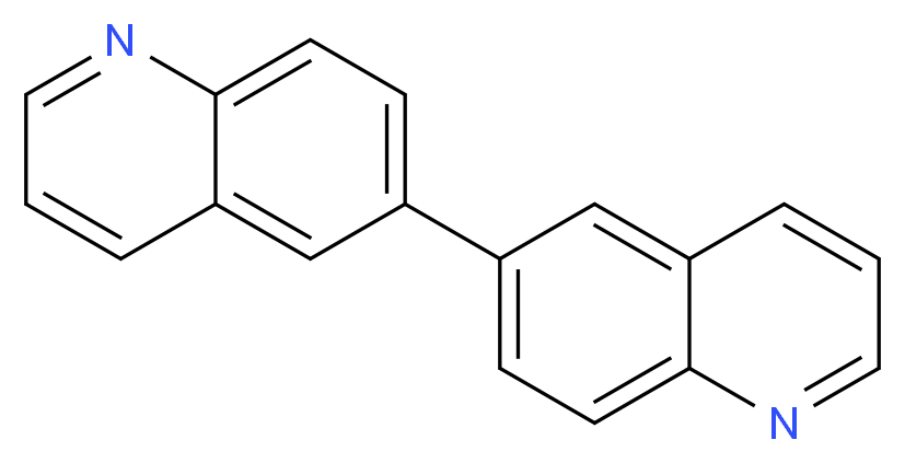 6-(quinolin-6-yl)quinoline_分子结构_CAS_612-79-3