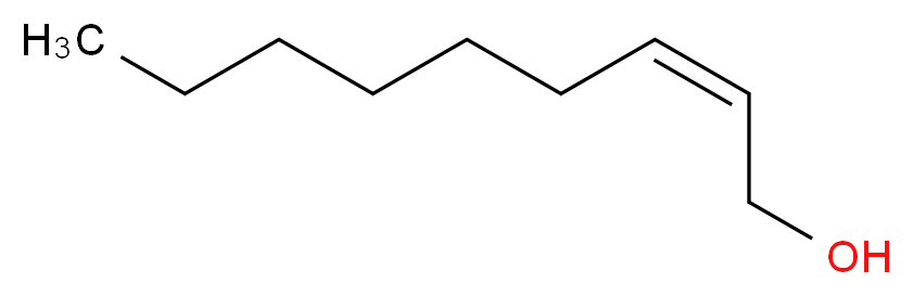 (2Z)-non-2-en-1-ol_分子结构_CAS_41453-56-9