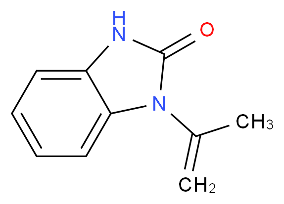 1,3-dihydro-1-(1-methylethenyl)-2h-benzimidazole-2-one_分子结构_CAS_52099-72-6)