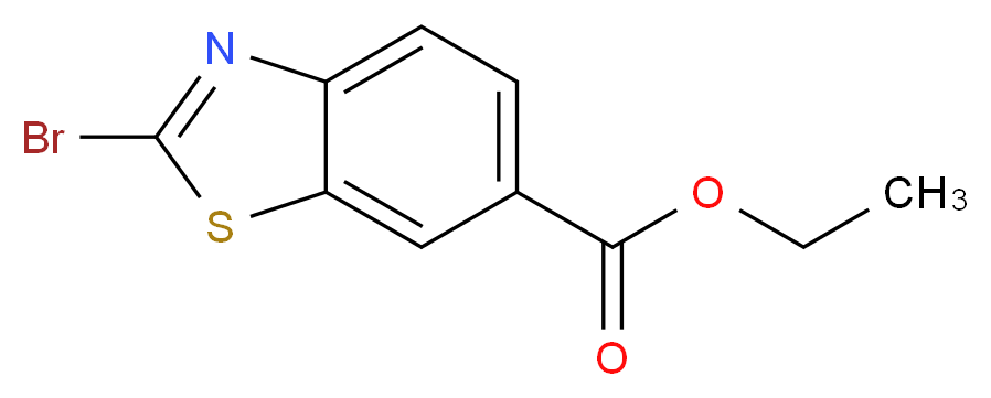 Ethyl 2-bromo-6-benzothiazolecarboxylate_分子结构_CAS_99073-88-8)