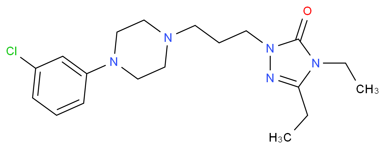 Etoperidone_分子结构_CAS_52942-31-1)