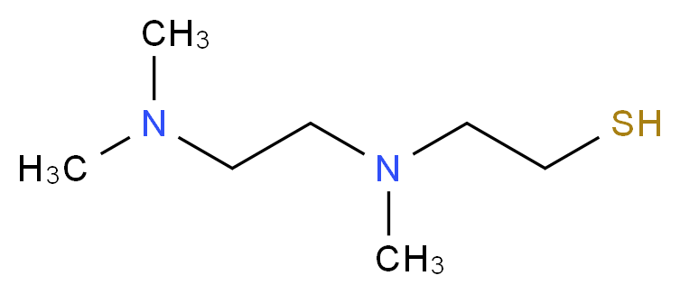 N,N,N'-Trimethyl-N'-thioethylethylene Diamine_分子结构_CAS_97816-89-2)