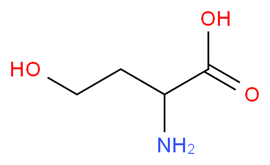 2-amino-4-hydroxybutanoic acid_分子结构_CAS_1927-25-9