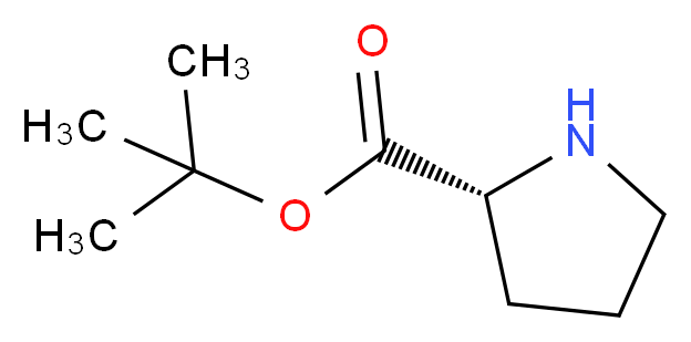 (R)-tert-Butyl pyrrolidine-2-carboxylate_分子结构_CAS_90071-62-8)
