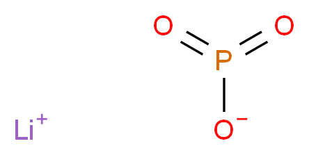 偏磷酸锂_分子结构_CAS_13762-75-9)