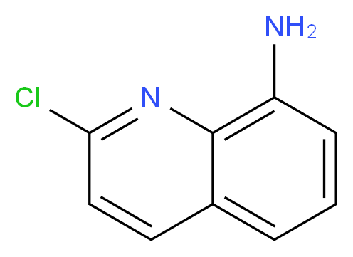 2-chloroquinolin-8-amine_分子结构_CAS_7461-11-2
