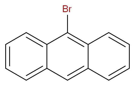 9-BROMOANTHRACENE_分子结构_CAS_1564-64-3)