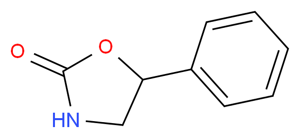5-phenyl-1,3-oxazolidin-2-one_分子结构_CAS_7693-77-8