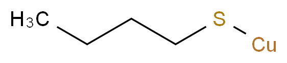 (butylsulfanyl)copper_分子结构_CAS_4860-18-8