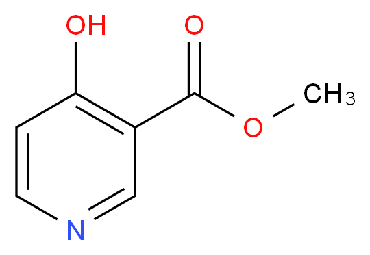 methyl 4-hydroxypyridine-3-carboxylate_分子结构_CAS_67367-24-2
